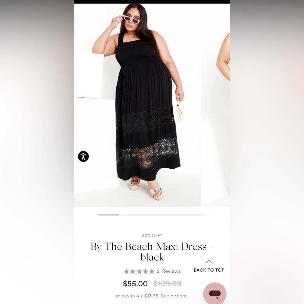 City chic beach dress - new!!